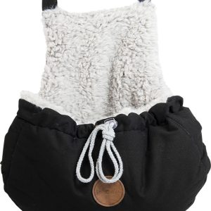 Jack & Vanilla draagtas Kangaroo 42 x 42 cm Zwart