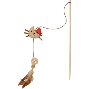Kattenspeeltje – Hengel met bal & kat