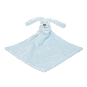Happy Horse knuffeldoekje mini Rabbit Richie met naam | Zacht Blauw