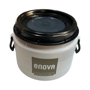 32 liter Voerton voor hondenbrokken met dubbele deksel