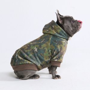 Concrete Wood hoodies voor honden