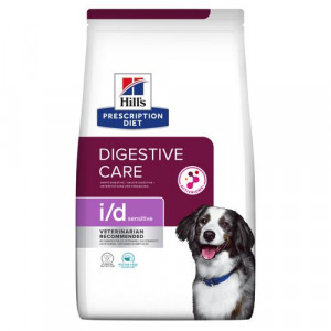 Hill's Prescription Diet I/D Sensitive Digestive Care hondenvoer met ei & rijst 12 kg